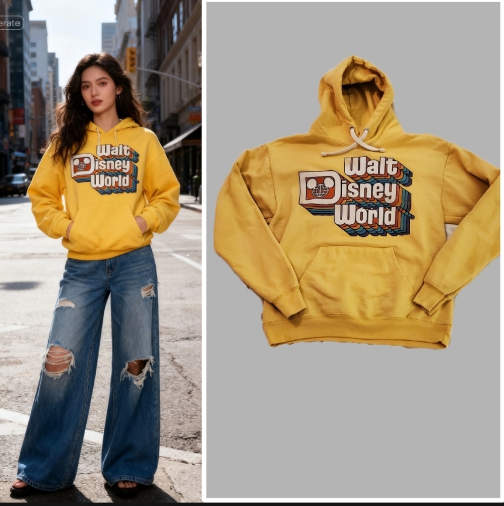 Yellow Walt Disney World Hoodie